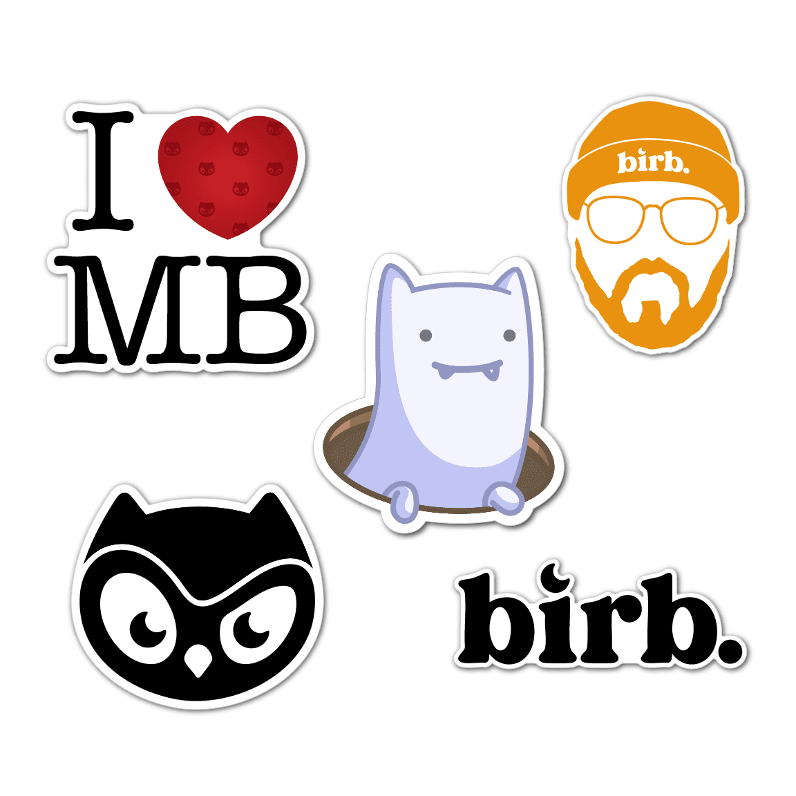 birb Sticker Pack 1